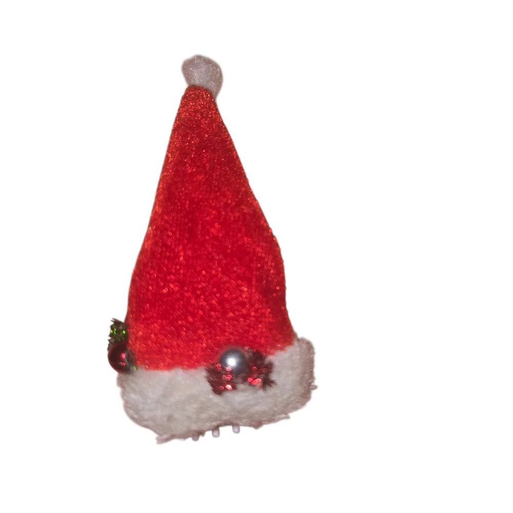 Festive Red Santa‎ Hat Hair Clip for Kids